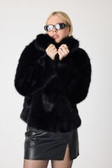 PREMİUM KÜRK ŞAL YAKA CEKET (Siyah)