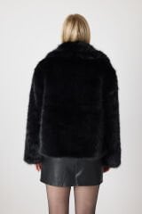 PREMİUM KÜRK ŞAL YAKA CEKET (Siyah)